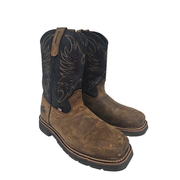 Thorogood Mens 11" Steel Toe WP Western Wellington Work Boot USA 804-4330 10.5EE - Picture 1 of 7